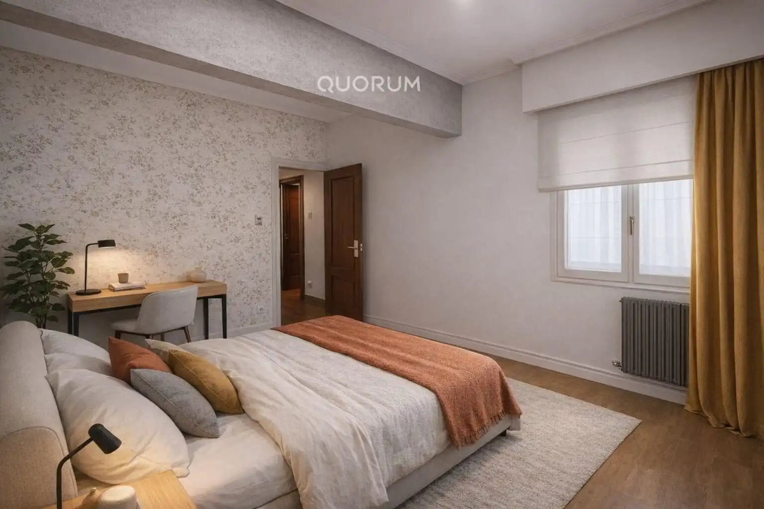 Bedroom of Flat for sale in Bilbao   with Heating