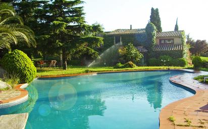 Swimming pool of Country house for sale in Palafrugell  with Air Conditioner, Heating and Swimming Pool