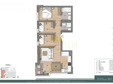 Wohnung mit Balkon zum Verkauf in Les Roquetes
