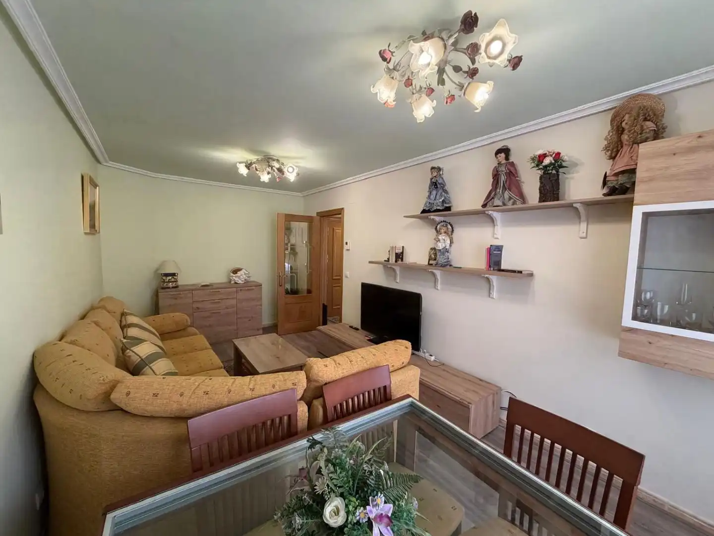 Living room of Flat for sale in Bareyo  with Heating, Parquet flooring and Terrace