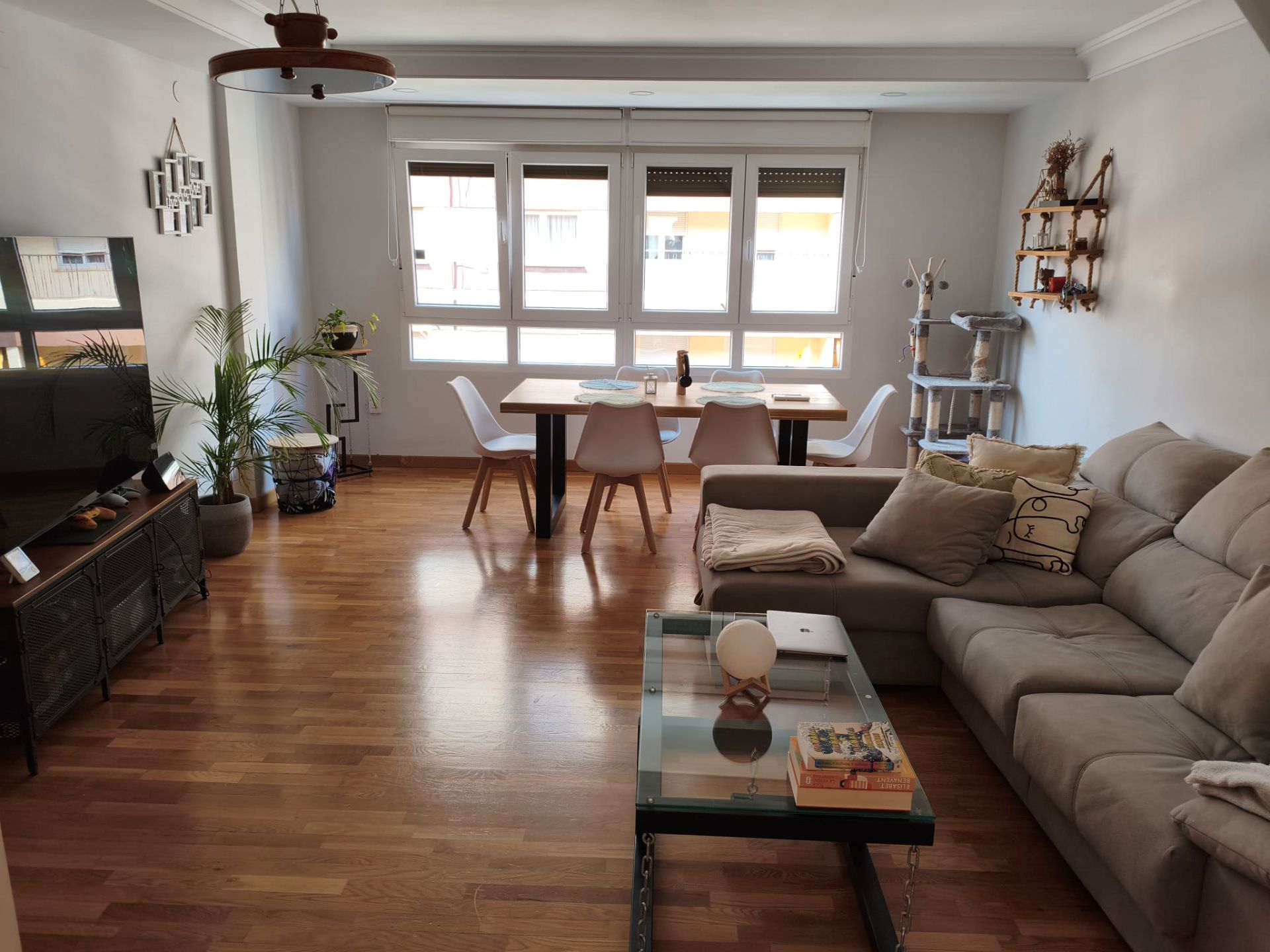 Living room of Duplex for sale in Castellón de la Plana / Castelló de la Plana  with Air Conditioner, Heating and Terrace