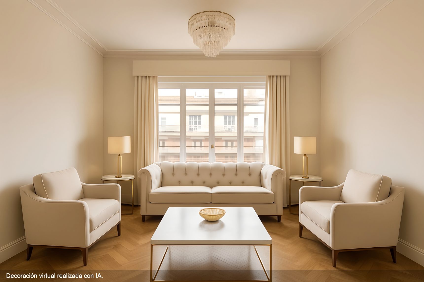 Living room of Attic for sale in  Madrid Capital  with Air Conditioner, Heating and Parquet flooring