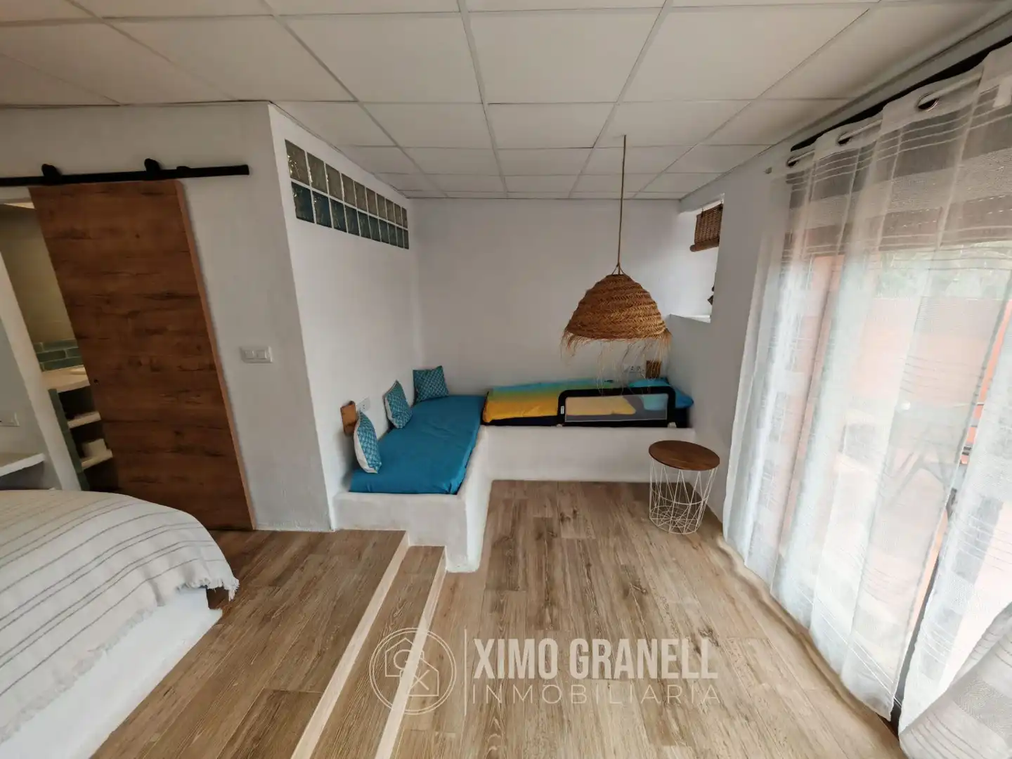 Schlafzimmer von Country house zum Verkauf in Sagunto / Sagunt mit Klimaanlage, Heizung und Privatgarten