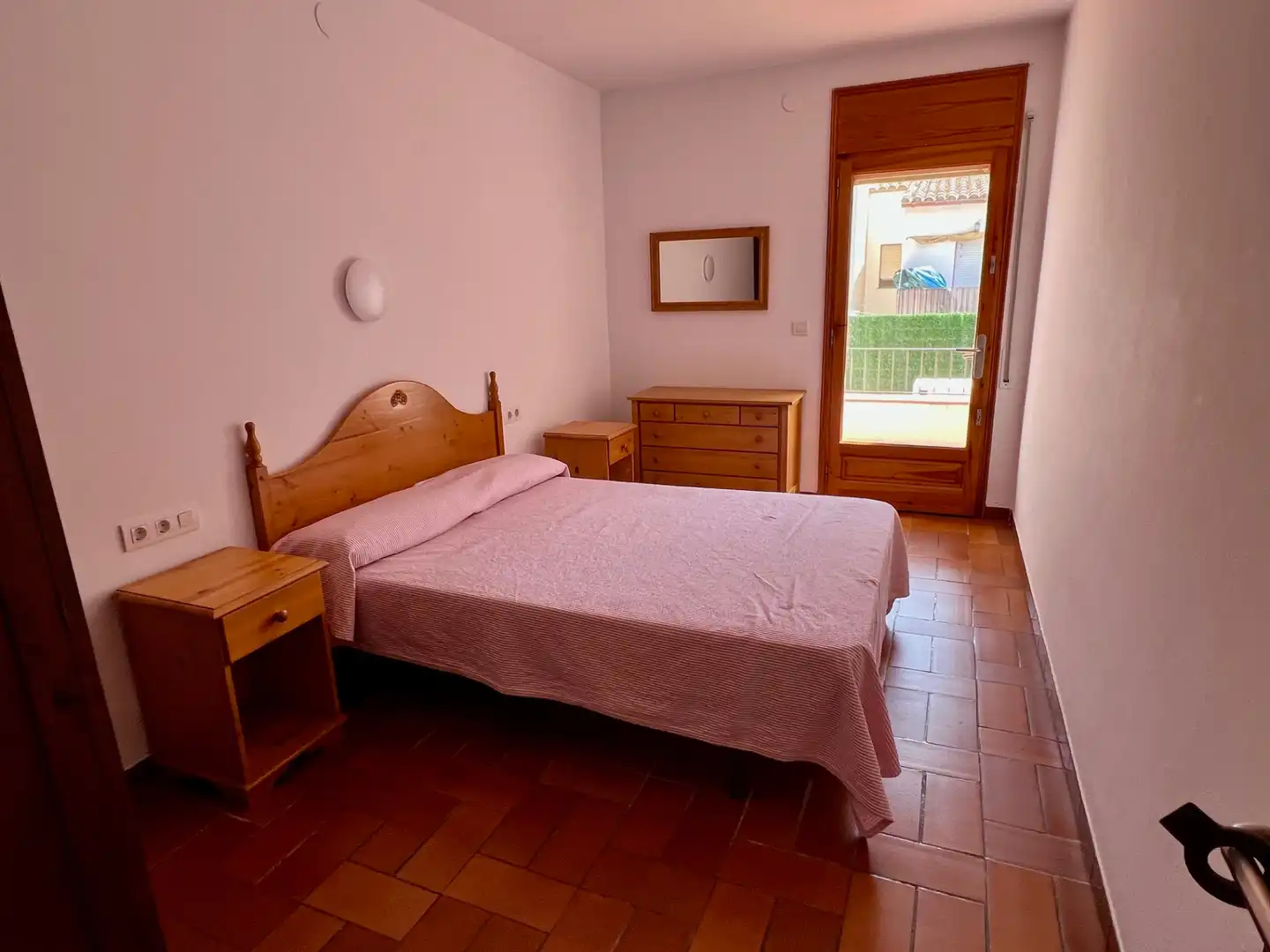 Dormitori de Casa adosada de lloguer en Palafrugell amb Terrassa i Moblat