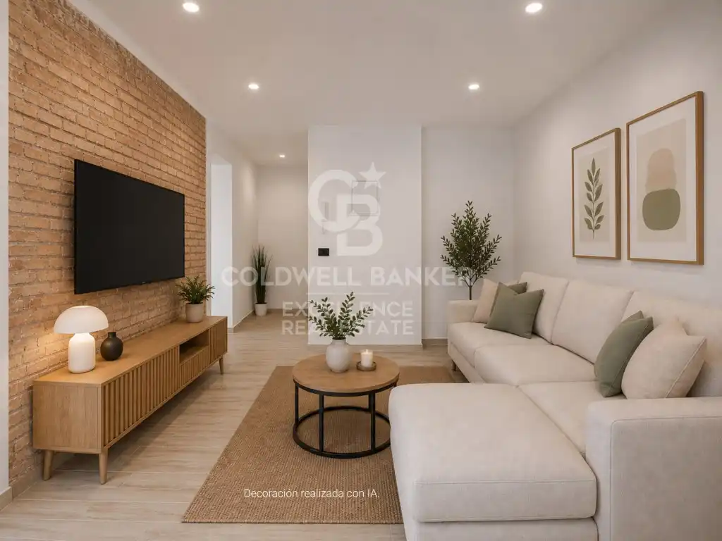 Sala de estar de Piso en venta en  Valencia Capital con Aire acondicionado, Horno y Lavadora