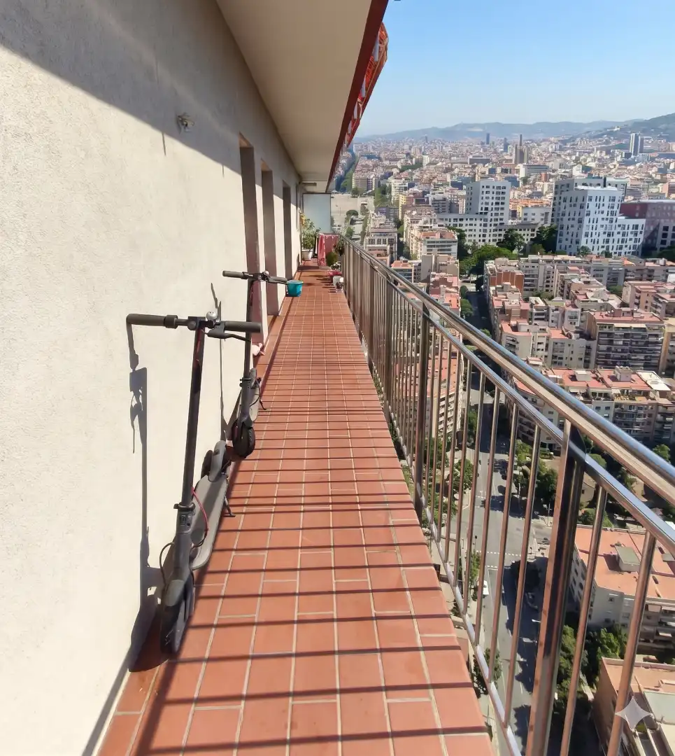 Terraza de Piso en venta en Barcelona con Parquet y Balcón