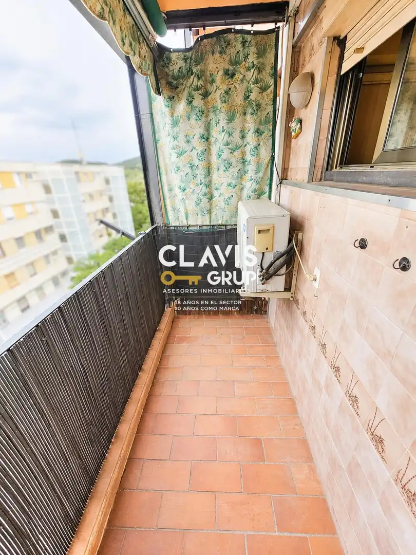Balcony of Flat for sale in Barcelona  with Air Conditioner, Heating and Terrace