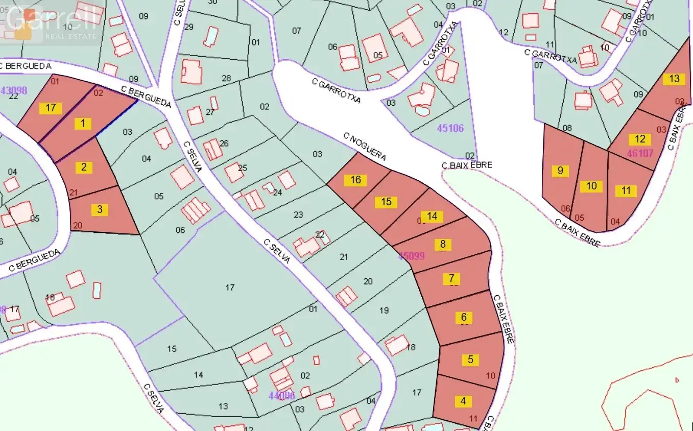 Terrenos y solares en venta en CL BERGUEDA 
 LLORET DE MAR (GIRONA)