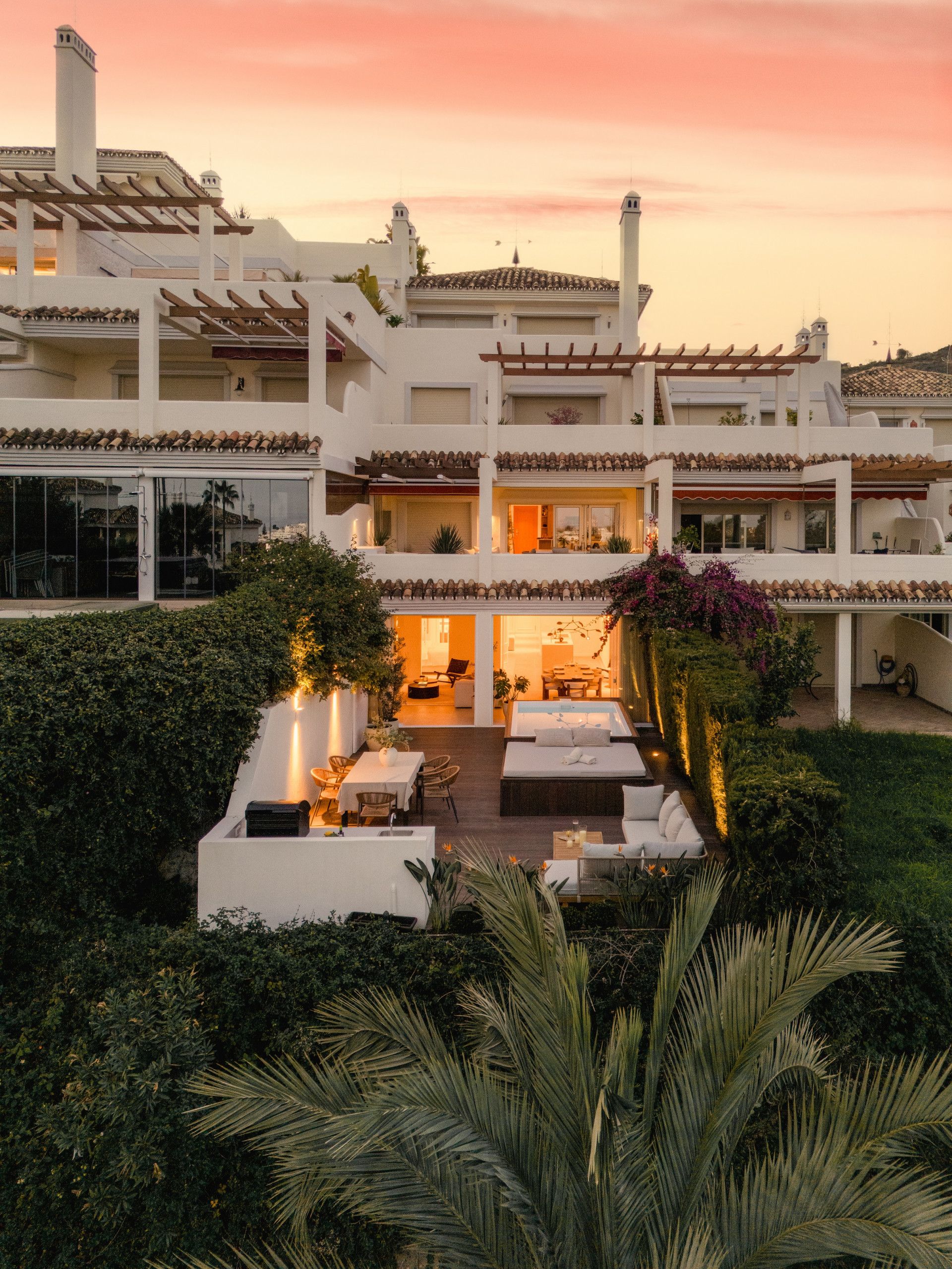Terrassa de Planta baixa en venda en Marbella amb Aire condicionat, Terrassa i Piscina