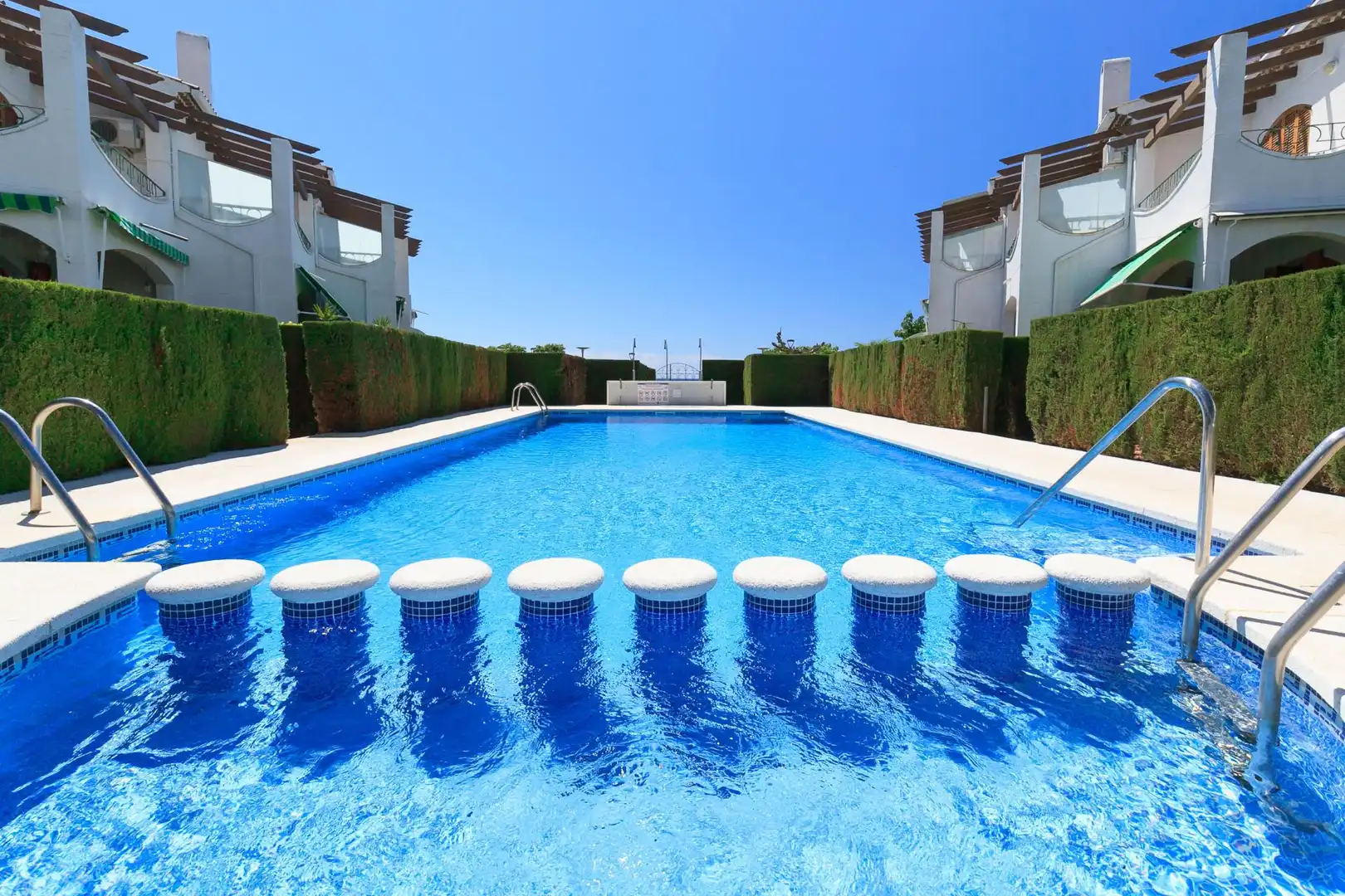 Swimming pool of Detached homes for sale in Vandellòs i l'Hospitalet de l'Infant  with Heating, Private garden and Terrace