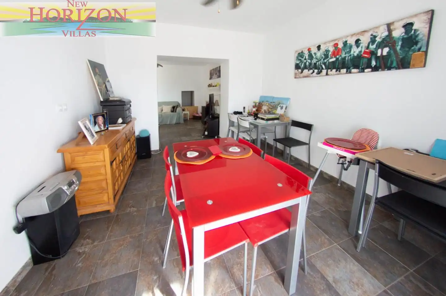 Comedor de Casa adosada en venta en Arboleas con Jardín privado y Terraza