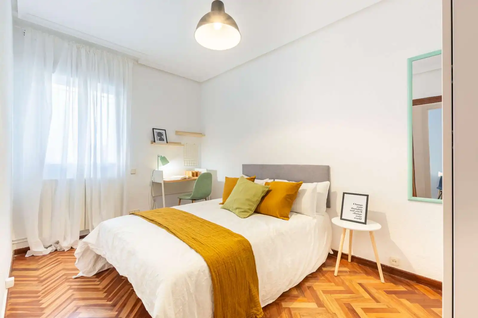Habitación de Piso para compartir en Madrid con Aire acondicionado, Calefacción y Terraza
