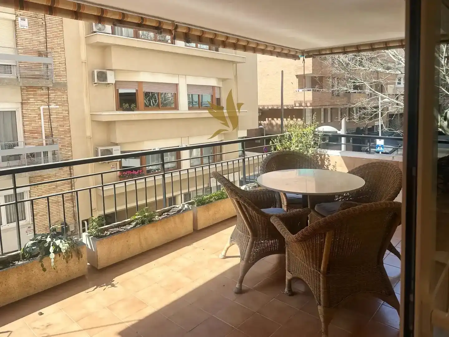 Terrace of Flat for rent in Barcelona  with Air Conditioner, Terrace and Furnished