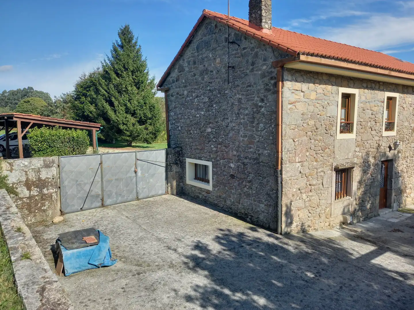 Exterior view of Houses for sale in Vilarmaior  with Heating, Private garden and Storage room