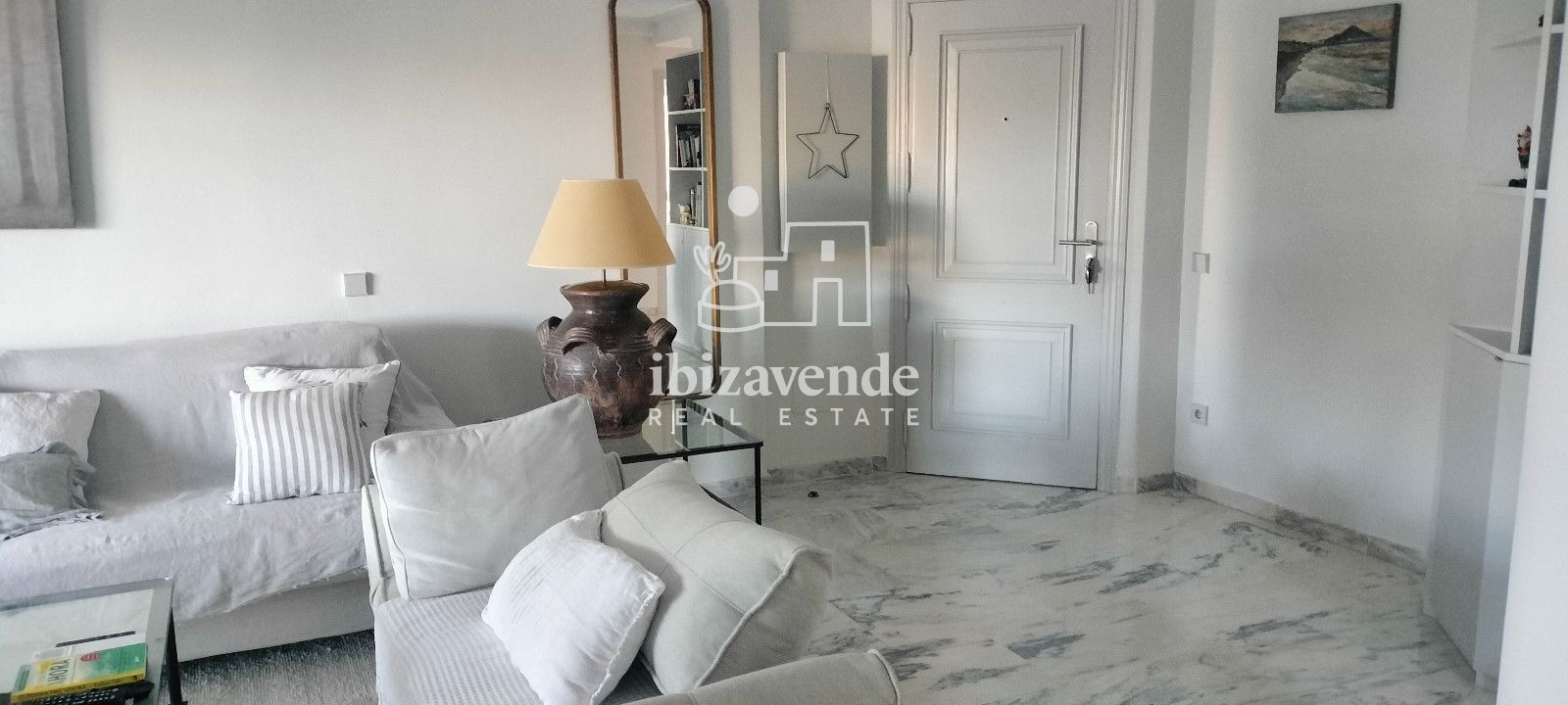 Dormitori de Pis de lloguer en Eivissa amb Calefacció, Terrassa i Piscina