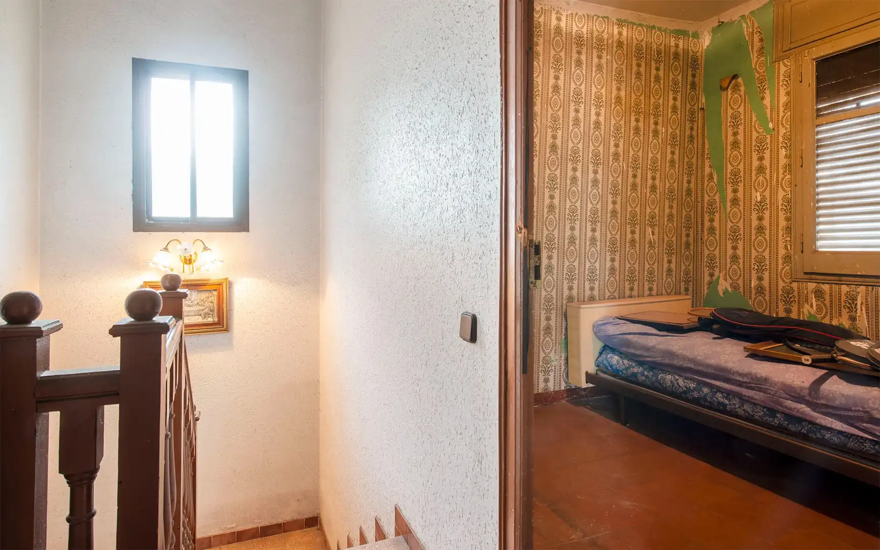 Schlafzimmer von Haus oder Chalet zum Verkauf in Sant Boi de Llobregat mit Privatgarten und Terrasse