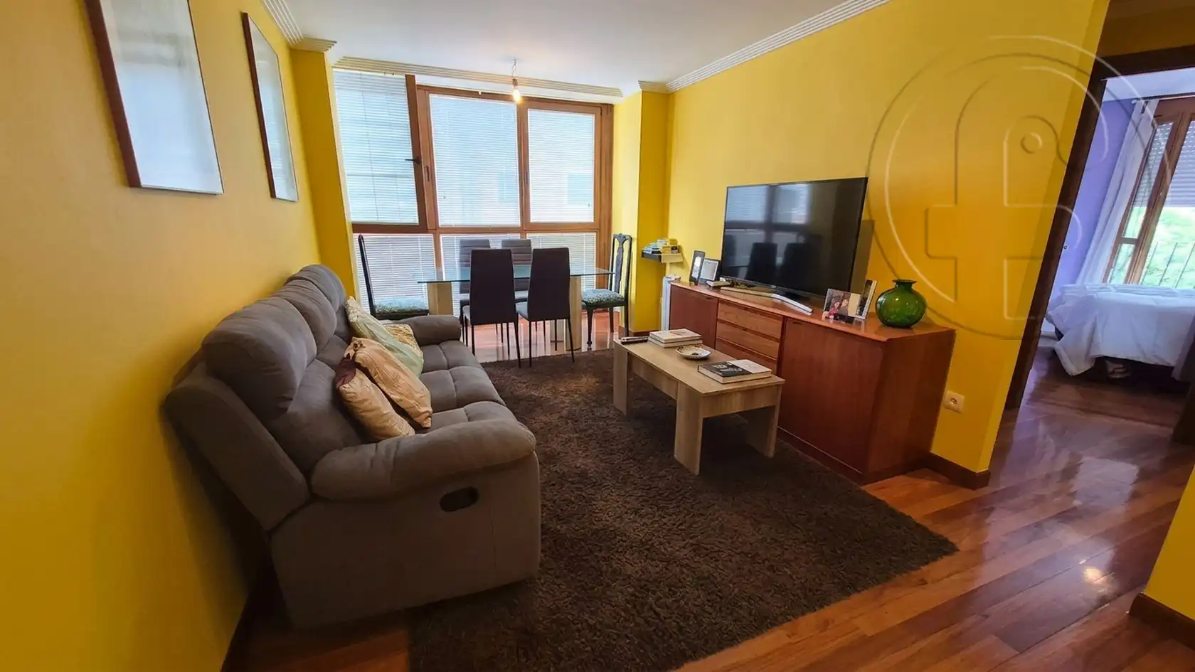 Sala de estar de Piso en venta en Voto con Calefacción, Parquet y Amueblado