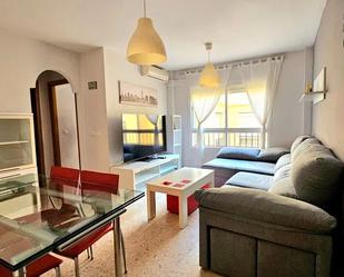 Living room of Flat to rent in Málaga Capital  with Air Conditioner, Terrace and Furnished