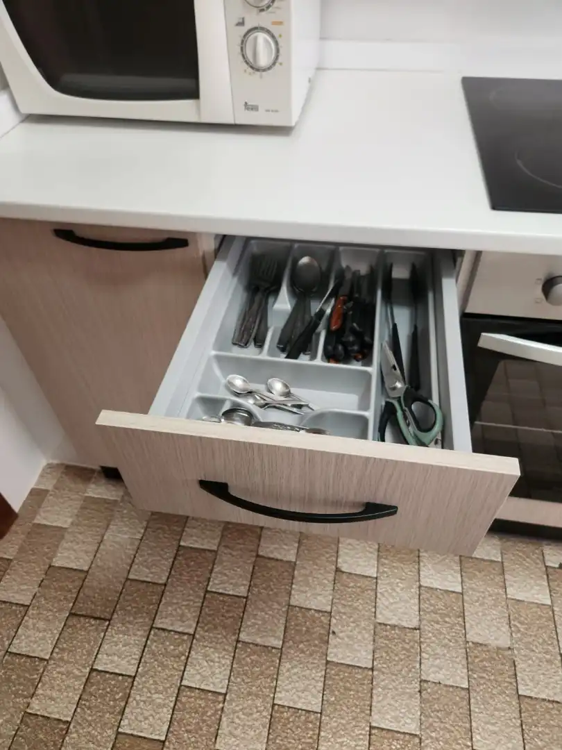Cocina de Piso de alquiler en Teruel con Calefacción, Terraza y Amueblado