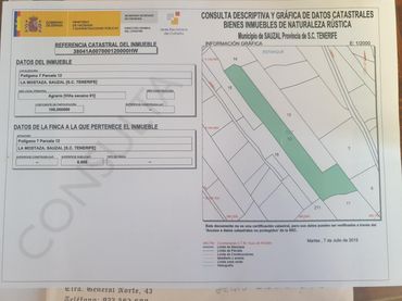 Terreno rústico en venta en El Sauzal