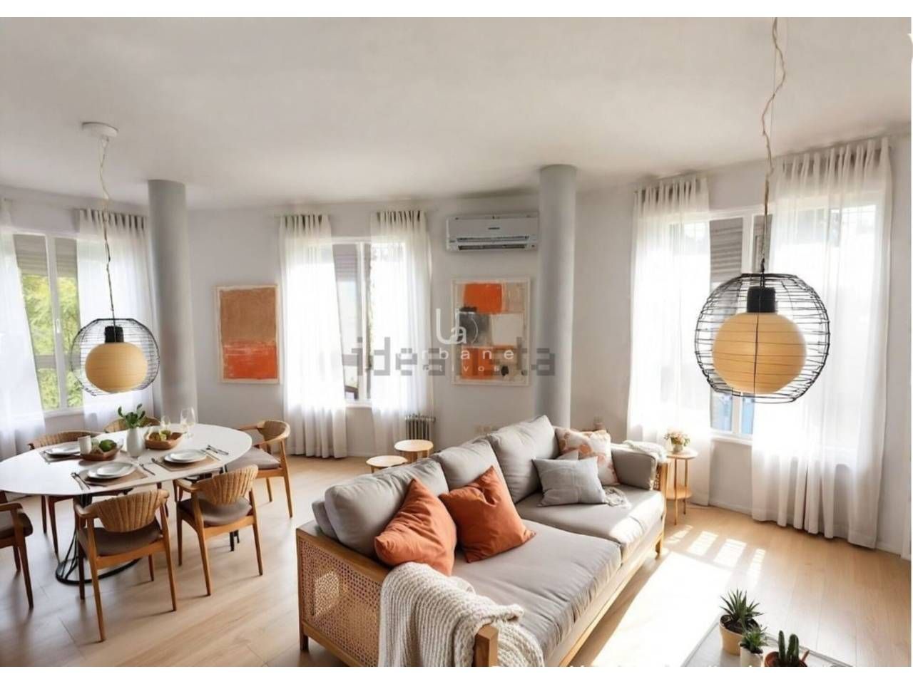 Living room of Flat for sale in Ceutí  with Air Conditioner, Storage room and Balcony