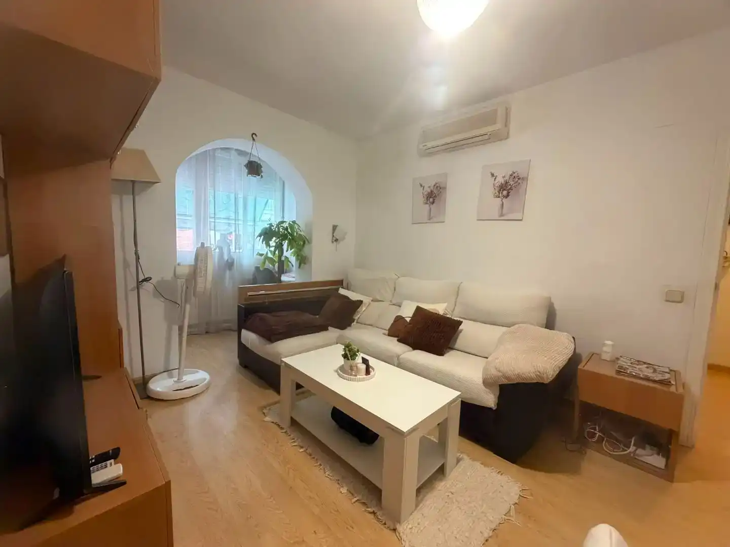 Sala d'estar de Pis en venda en Villa de Vallecas