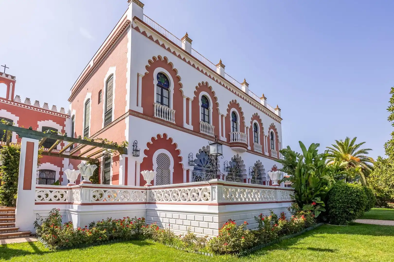 Außenansicht von Country house zum Verkauf in Villalba del Alcor mit Klimaanlage, Privatgarten und Abstellraum