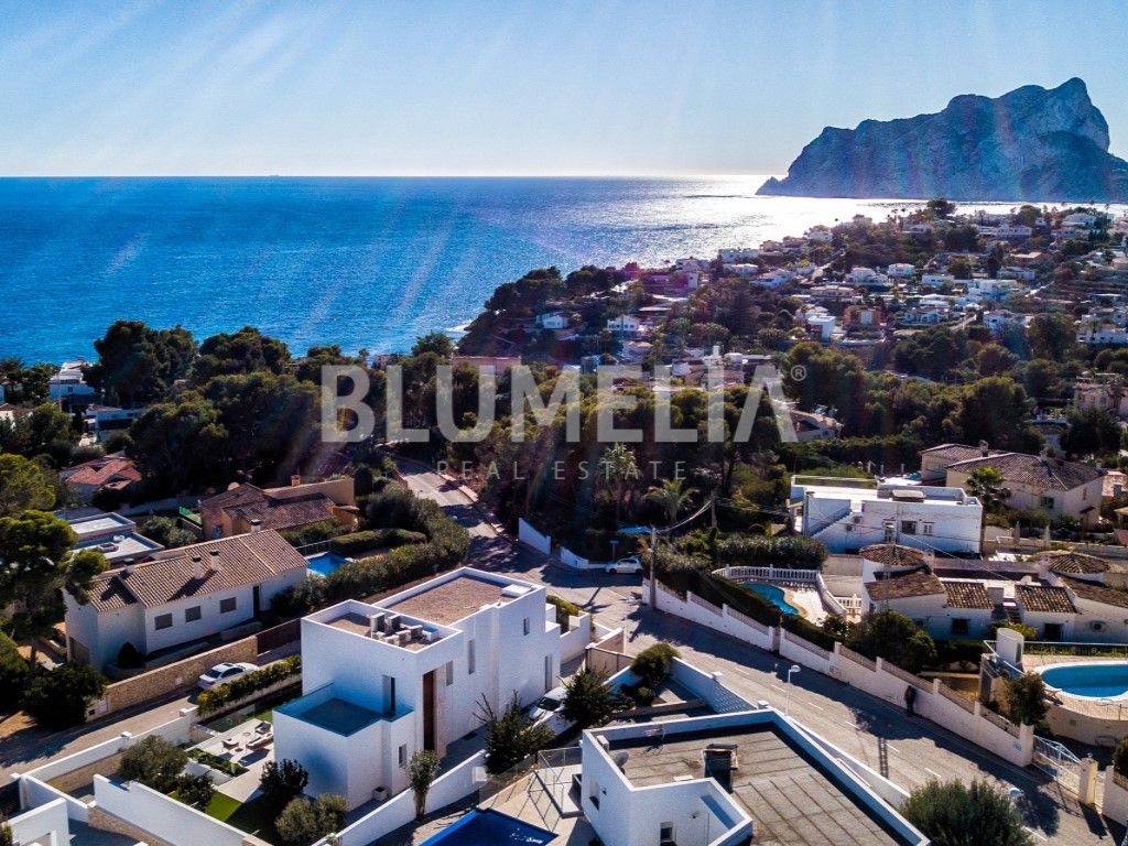 Exterior view of House or chalet for sale in Benissa  with Air Conditioner, Heating and Private garden