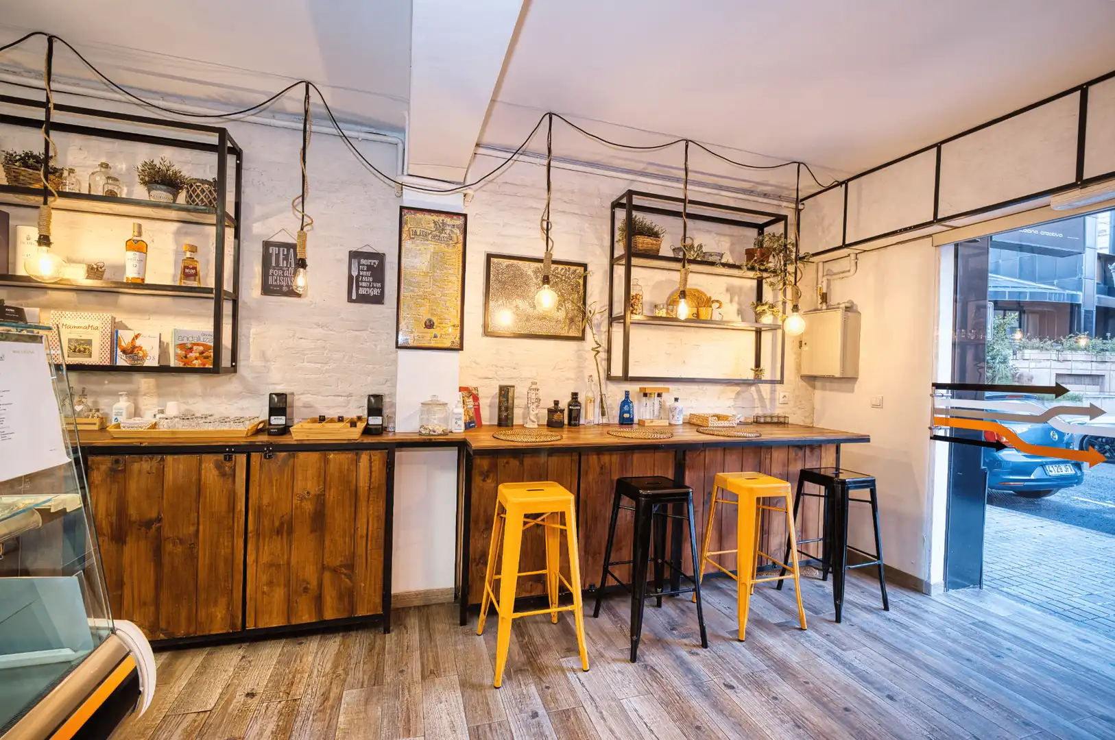 Cocina de Local en traspaso en Valencia con Aire acondicionado, Amueblado y Internet