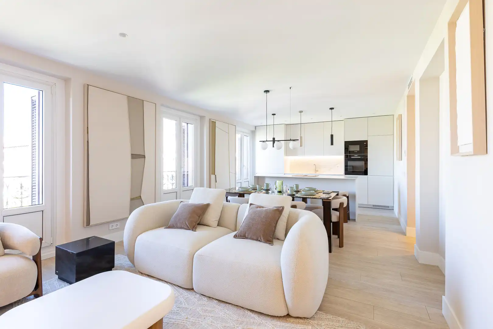 Sala de estar de Piso en venta en  Madrid Capital con Aire acondicionado, Calefacción y Trastero