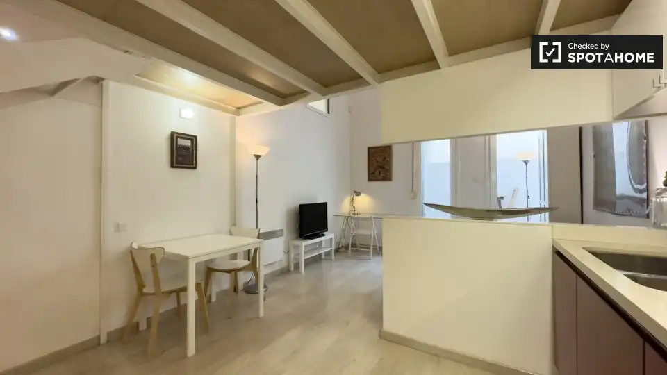 Appartamento con terrazza in affitto a Sant Martí, imagen 7