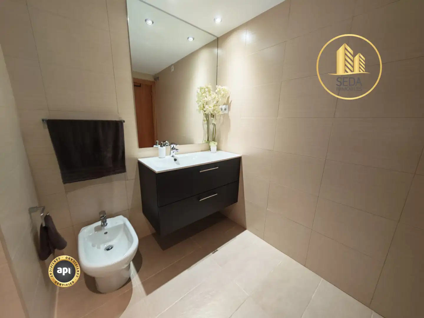 Bathroom of Duplexes for sale in Terrassa  with Air Conditioner, Heating and Terrace