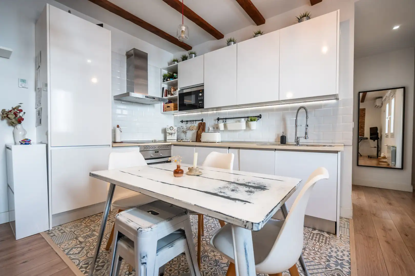 Kitchen of Attic for sale in Madrid  with Air Conditioner, Heating and Terrace