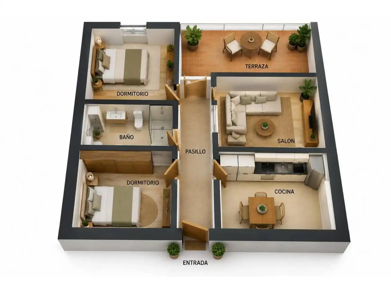 Apartment mit Pool zum Verkauf in Paseo Cruz 1, imagen 34