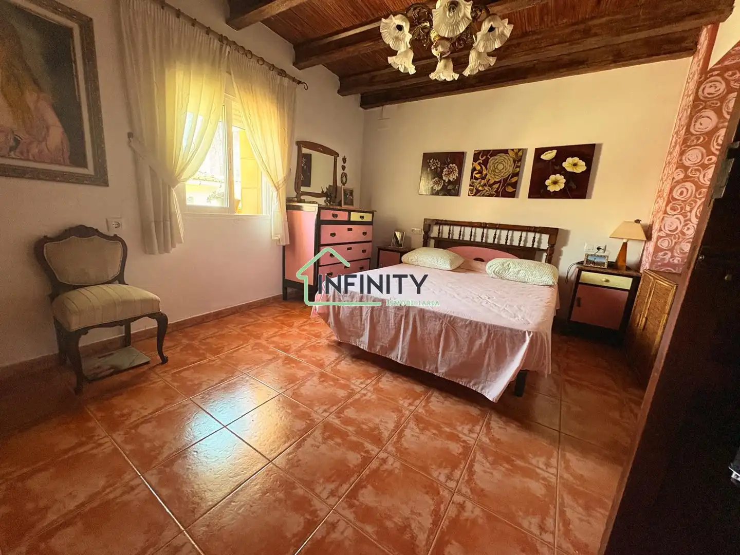 Dormitori de Casa o xalet en venda en Vilallonga / Villalonga amb Aire condicionat, Calefacció i Moblat