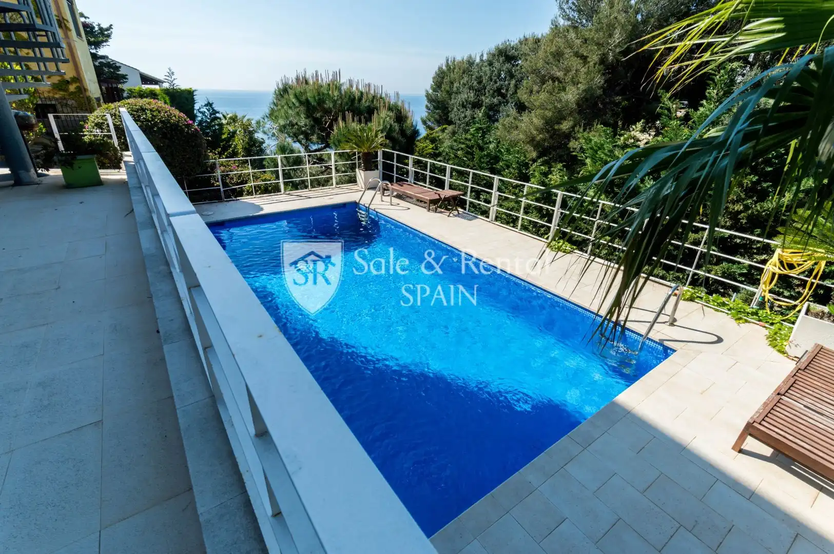 Piscina de Casa o chalet en venta en Lloret de Mar con Aire acondicionado, Jardín privado y Terraza