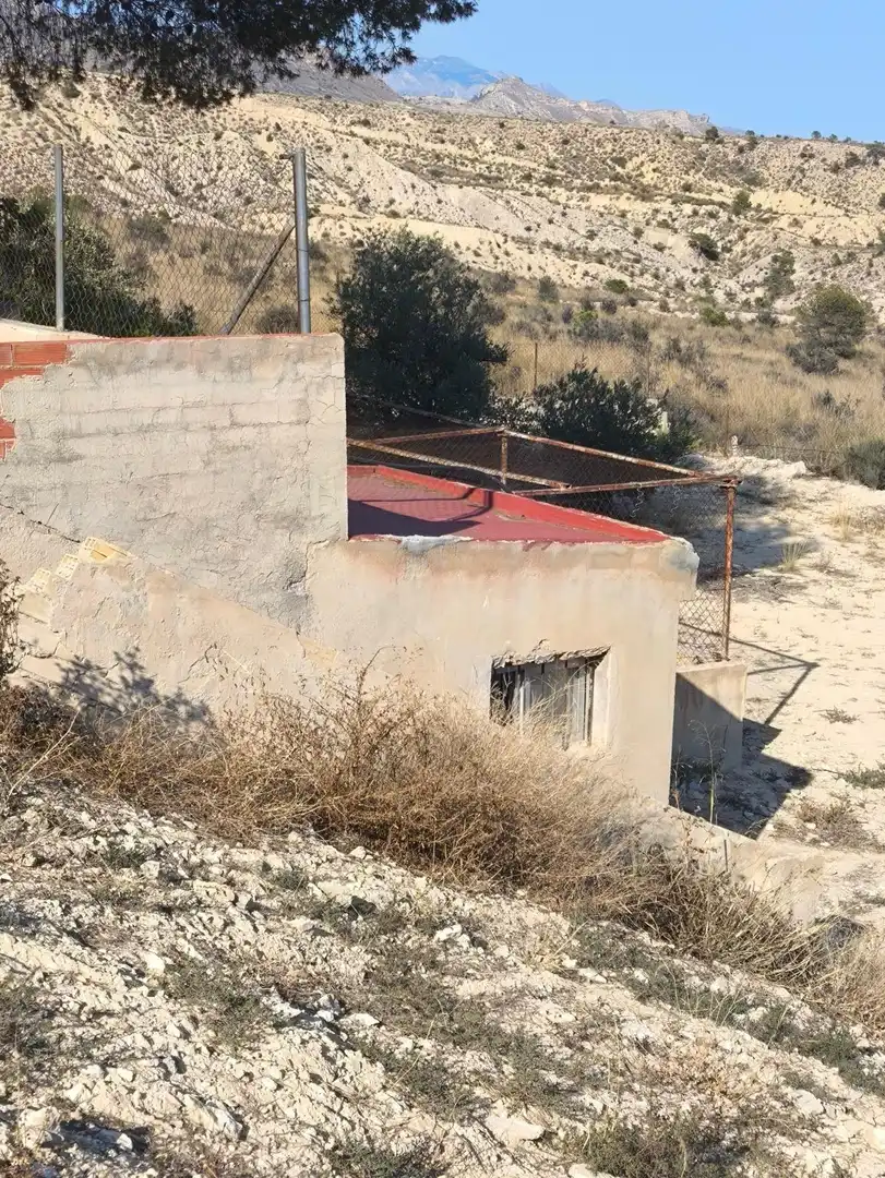 Vista exterior de Casa o chalet en venta en Agost con Aire acondicionado, Jardín privado y Terraza