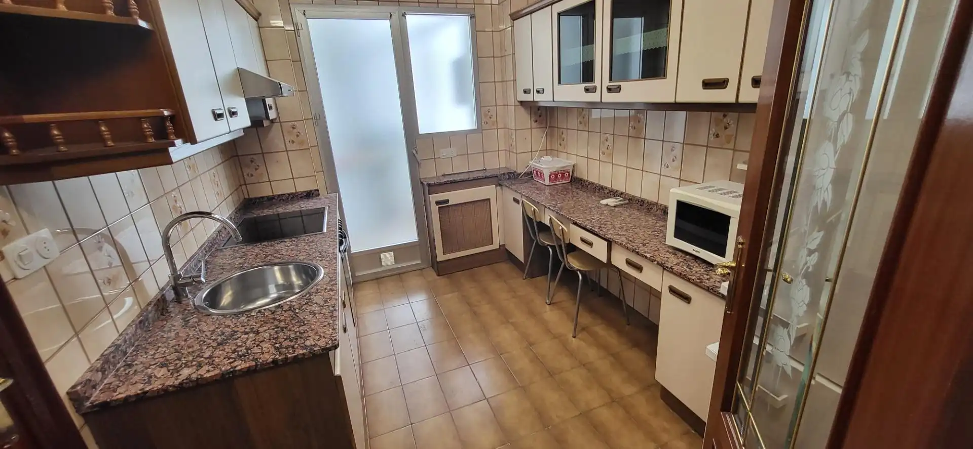 Kitchen of Flat for rent in Albacete  with Air Conditioner, Heating and Furnished