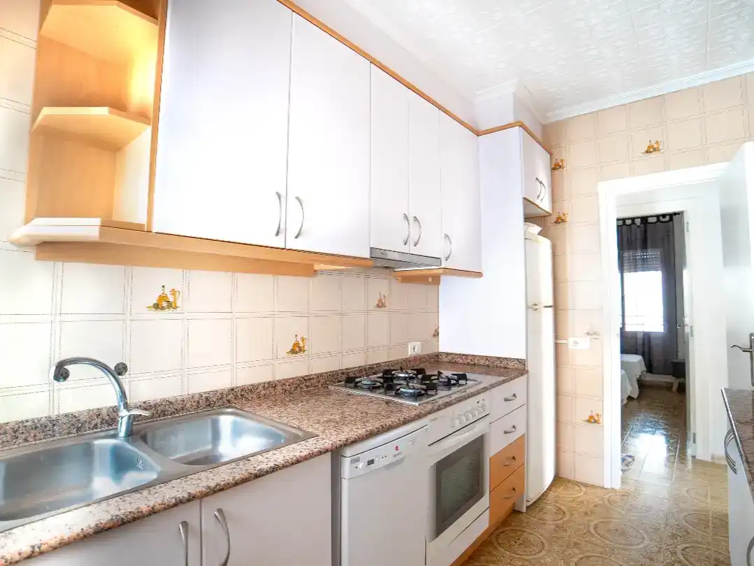 Cocina de Casa o chalet de alquiler en Benicarló con Aire acondicionado, Jardín privado y Trastero