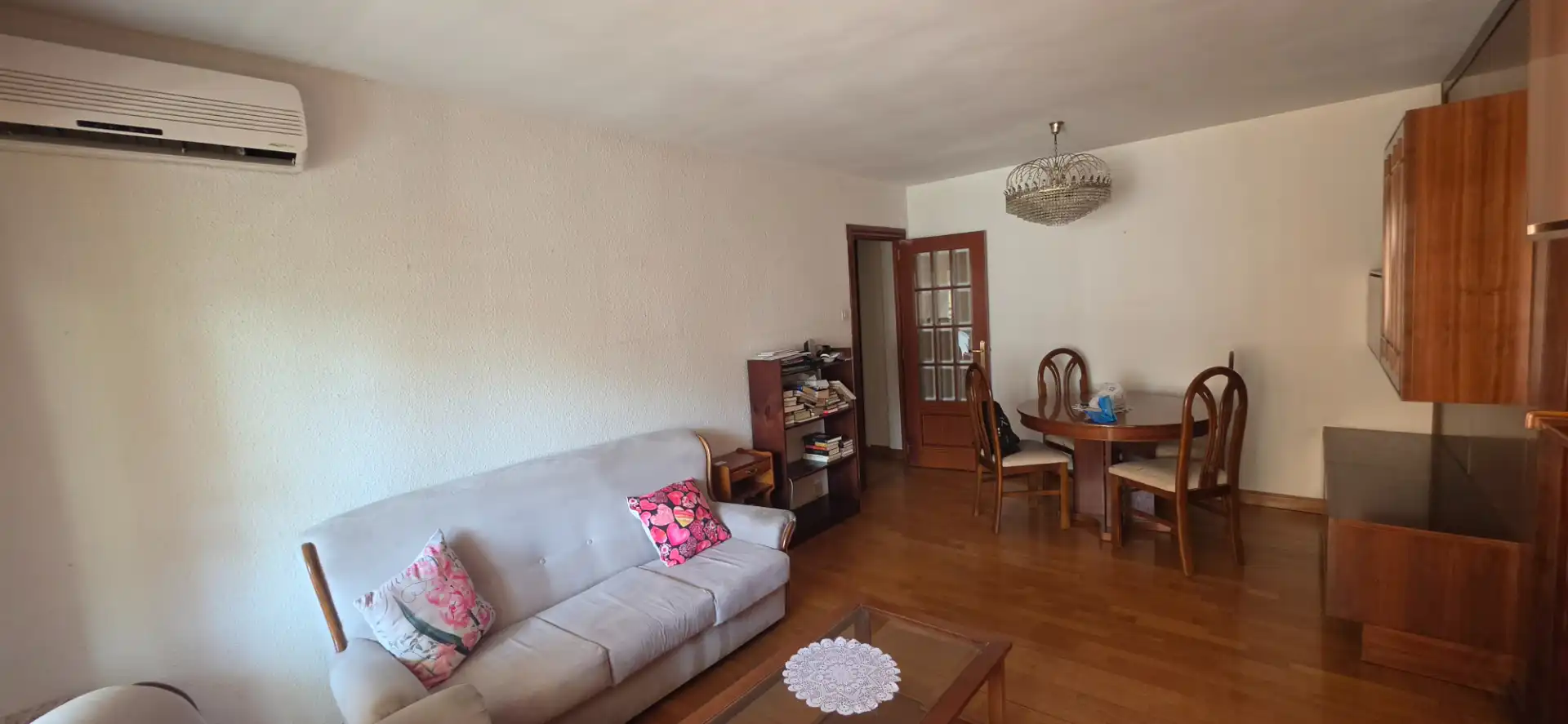 Sala d'estar de Pis en venda en Zaragoza amb Aire condicionat, Calefacció i Jardí privat