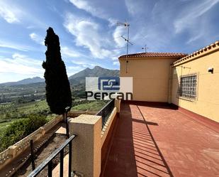 Terrassa de Finca rústica de lloguer en Jijona / Xixona amb Terrassa