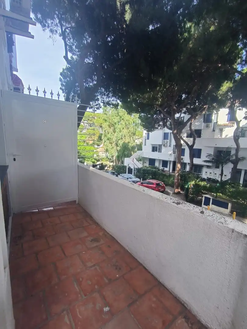 Terrasse von Wohnungen zum Verkauf in Mijas mit Klimaanlage, Terrasse und Möbliert