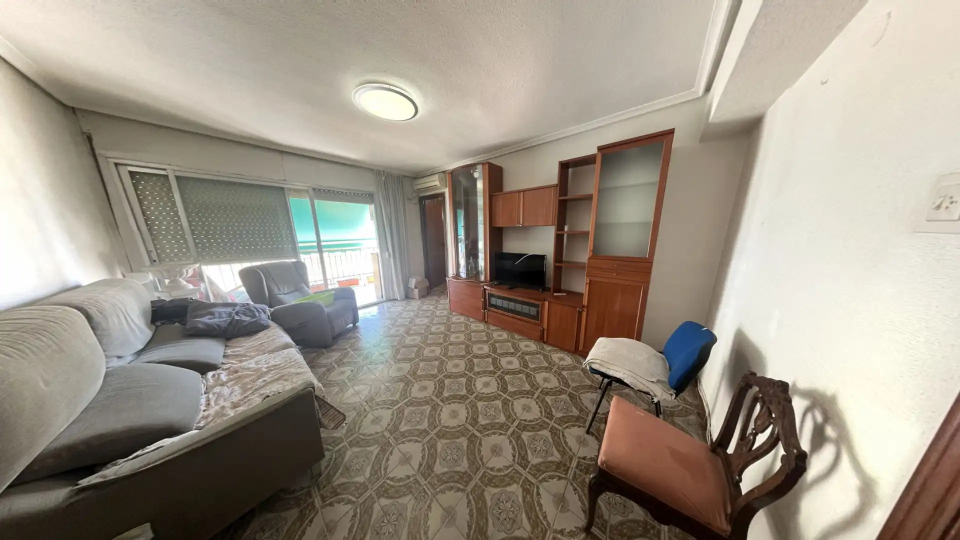 Wohnzimmer von Wohnung zum Verkauf in Alicante / Alacant mit Klimaanlage, Heizung und Möbliert