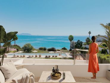 Reihenhaus mit Pool zum Verkauf in Pueblo Español - Coveta Fumá