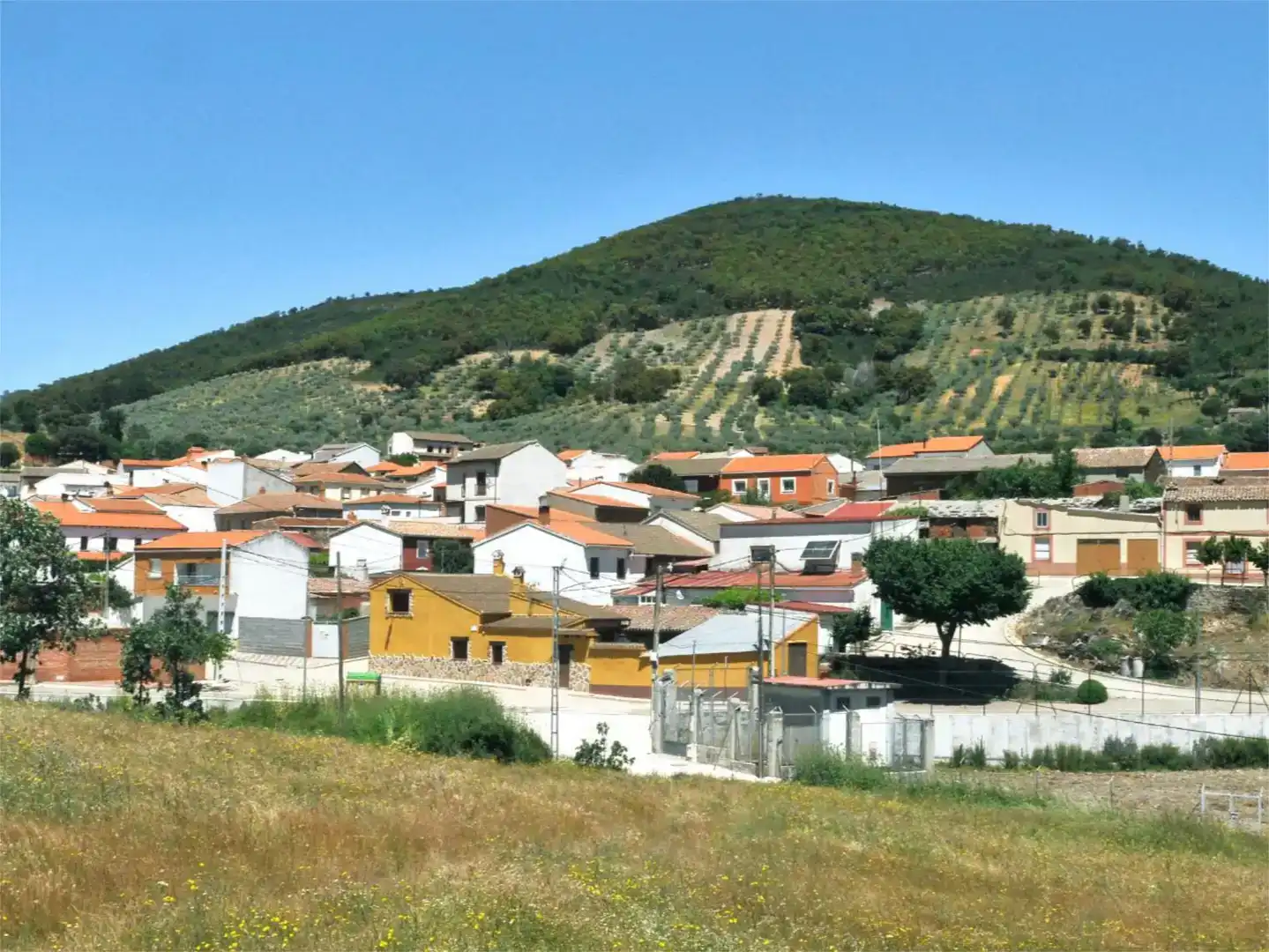 Vista exterior de Planta baja en venta en Los Navalucillos