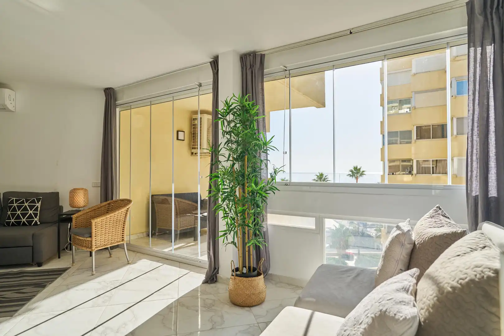 Terrace of Apartments for sale in Marbella  with Air Conditioner, Furnished and Balcony