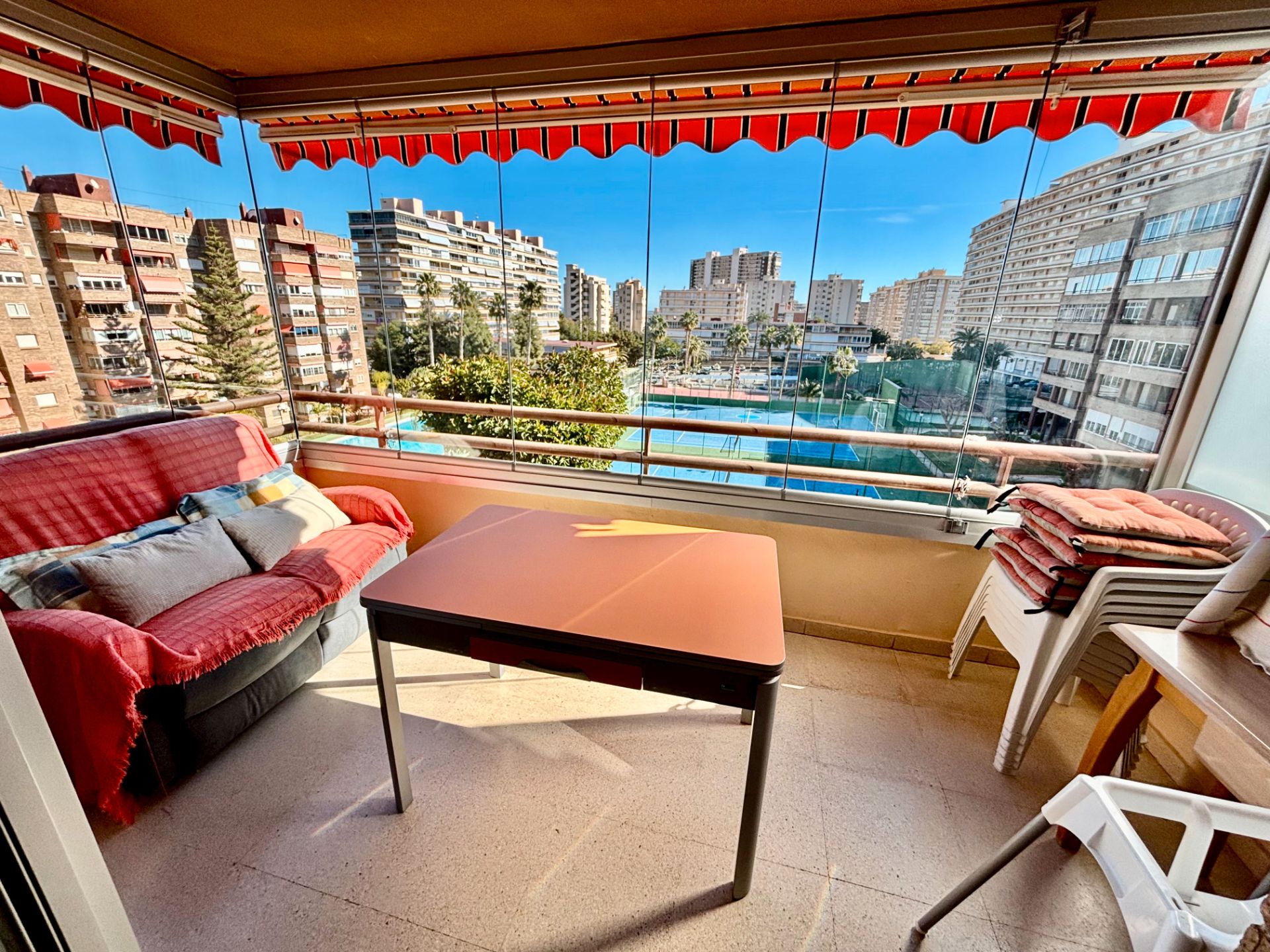 Terrace of Flat for sale in Alicante / Alacant  with Air Conditioner, Heating and Terrace