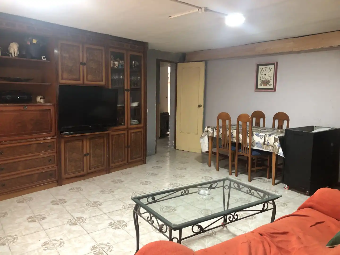 Sala de estar de Finca rústica en venta en Fuente el Olmo de Fuentidueña con Jardín privado