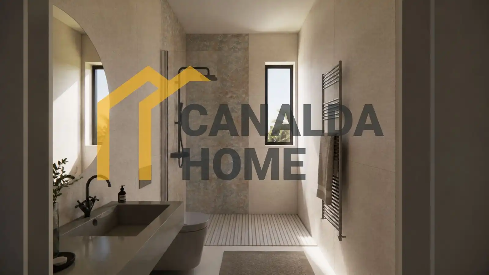 Baño de Casa o chalet en venta en Sant Vicenç de Montalt con Aire acondicionado, Calefacción y Jardín privado