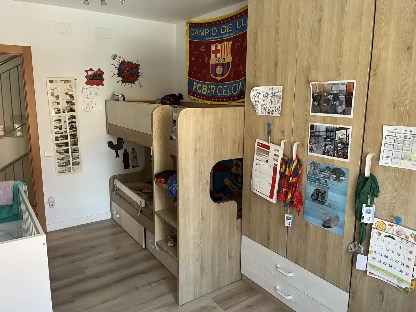 Dormitori de Casa adosada en venda en Terrassa amb Aire condicionat, Calefacció i Terrassa